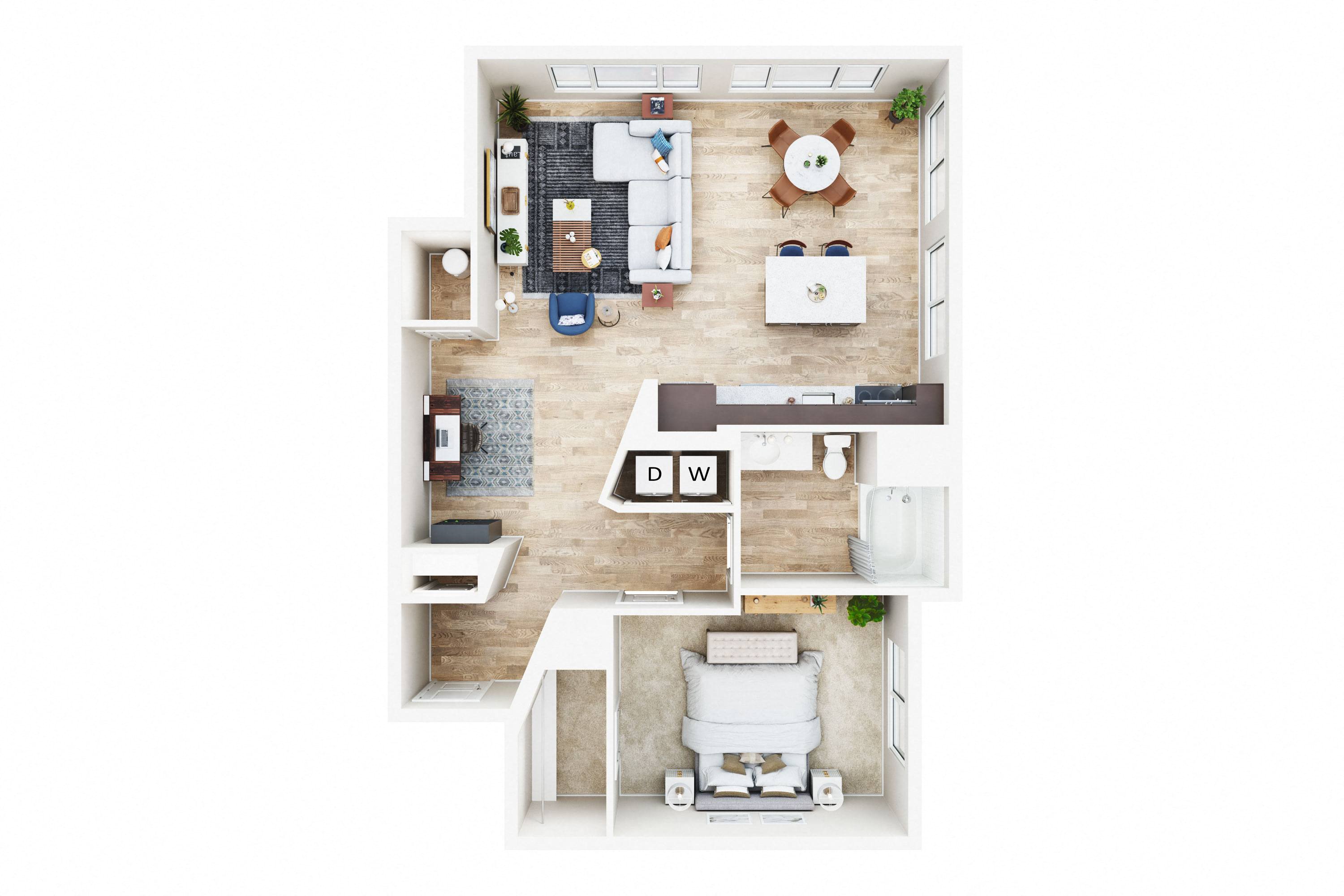 A9 floor plan